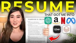 This RESUME got me 15+ software engineering interviews | OPENAI, META, AMAZON & NETFLIX