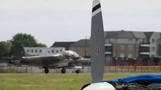 Strikemaster landing at North Weald