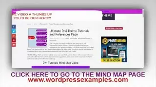 Divi Tutorials References and Mind Map - Divi WordPress Theme Elegant Themes
