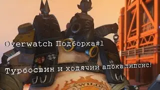 Overwatch Подборка#1 | Турбосвин и ходячий апокалипсис!