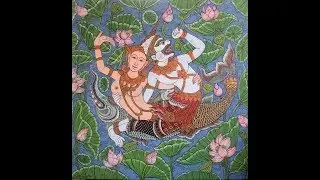 Drawing by Khmer artist