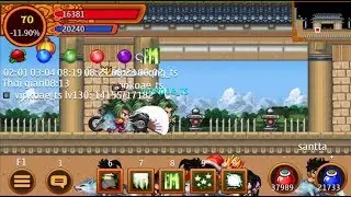 Ninja School Online : Quạt 70 vk16 Vipkoae2_ts Lôi Đài Vs Vipkoae_ts sv Tenssen