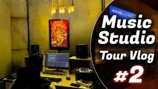 Studio Tour 2023 • Sanju Gurjar Vlog • Music Studio Record a New Rap Song • #Vlog2