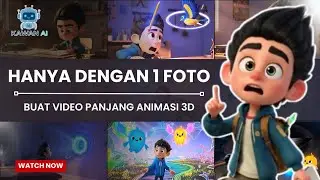 Tutorial Membuat Video Animasi 3D Selevel Pixar & Disney Hanya dari 1 Foto - Pemula Wajib Coba!