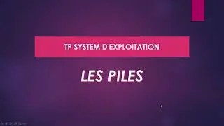Système d'exploitation 2 - NASM - Les Piles 🔋 -