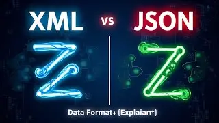 🆚 XML vs JSON | What’s the Difference? | Data Formats Explained | Rising Tech
