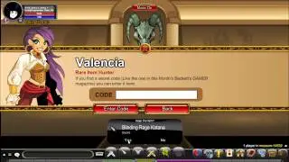 AQW Daily: Blinding Rage Katana Code