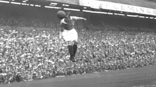 1940's footballer photo brought to life