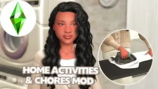 THIS MOD IMPROVES CHORES (Ironing, Better Laundry & More) | The Sims 4