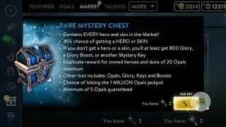Vainglory - 14 RARE chests and 2 EPIC chests opening! Patch 2.10 FAIILLLL