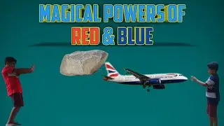 The Magical Powers Of Red & Blue | Funny | VFX