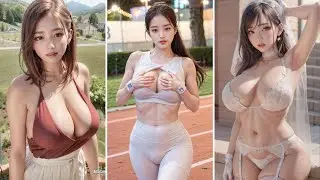 Ai Lookbook | Ai beauty | Ai girl 18 | Just beautiful art | L31 #aiart #lookbook #beauty