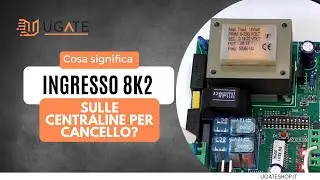 Cosa significa ingresso 8K2 sulle centraline per cancello?