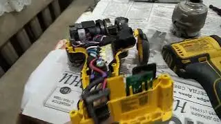 Переделка Dcf887 в гайковёрт 1/2