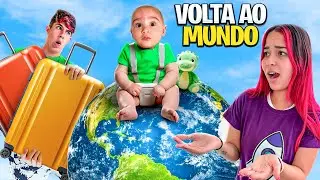 DAVI VIAJOU SOZINHO ?? *teve surpresa