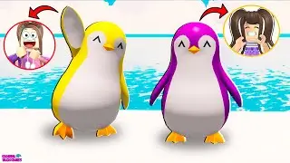 I BECAME A PENGUIN AND SO DID MY MOTHER!! ROBLOX