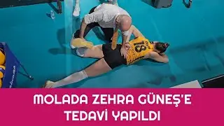 Molada Zehra Güneş'e Tedavi Yapıldı Vakıfbank Zeren Spor Maçı 04.03.2026 