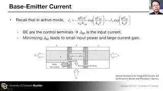 Base Emitter Current