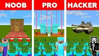 Minecraft NOOB vs PRO vs HACKER : ZOMBIE APOCALYPSE CHALLENGE in minecraft / Animation