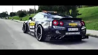 CRAZY Nissan GT-R | Gumball 3000 Warsaw