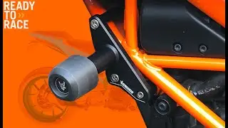 Bagoros Crash Bobbins Install KTM Duke 390, 125, 250