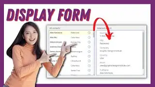 Power Apps: Display Form
