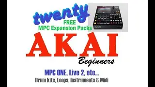 20+ FREE Akai MPC Expansion Packs (Drums, Loops, MIDI packs, Key-groups + Virtual Instruments!