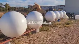 Büyük Beyaz Dış Mekan Küreler Tüm Boyutlar Mevcuttur.