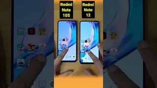 Redmi Note 12 vs Redmi Note 10S Speed Test Comparison | 