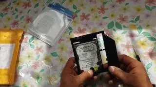 Распаковка и Замена DVD ROM на HDD с помощью OPTIBAY [оптибей] с Aliexpress