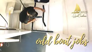 Sailing QC # 103 |  Outstanding Jobs Ticking the Boxes  | Steel Sailboat Restoration
