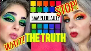TRUTH ABOUT SAMPLE BEAUTY EYE LOOKS &  REVIEW II MULTIPLE PALETTES II THE LADY BORGIA