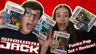 Samurai Jack Funko Pop Set Review!