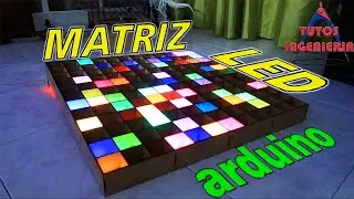 🚧 MATRIZ led rgb ARDUINO uno (led pixel) 🔋