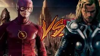 РЭП БИТВА! ФЛЭШ ПРОТИВ ТОРА! THOR VS FLASH