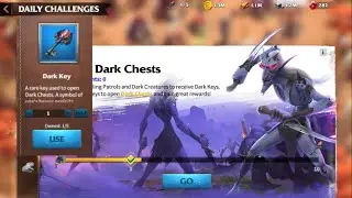 Call of Dragons How To Get & Open Dark Chest & Dark Key
