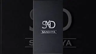 Sandhya name logo design ✨✨ #shorts #logo #corel #logodesign #graphicdesign