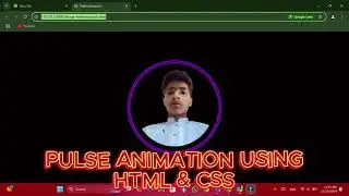 Create a Smooth Pulse Animation with HTML & CSS | Easy CSS Animation Tutorial | Farhan Code Corner