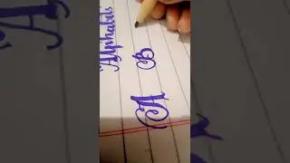 English handwriting| alphabets|complete course|calligraphy