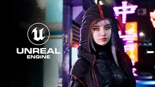 Character Cyberpunk by Oscar Creativo - Unreal Engine 5  - 4K