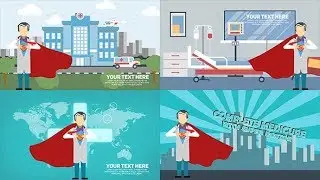 Super Doctor Logo Reveal- After Effects Template