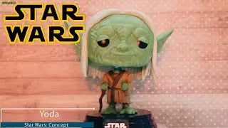 Обзор фигурки Йода из серии Star Wars: Concept. Funko POP: Concept: Yoda  preview