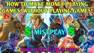 Make money playing games, without having to play. On 