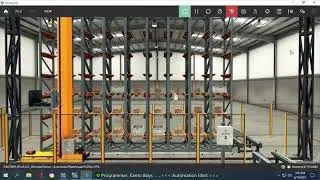 Automated Warehouse PLC Sim V16