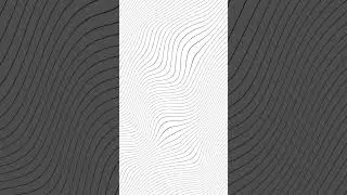 FREE Wavy Lines Background Video | White Background with Black Lines | Download Now | Chroma Relax