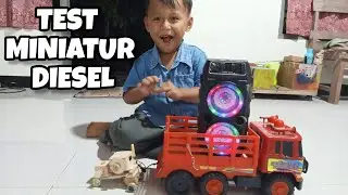 Dofan test miniatur diesel buat sound horeg