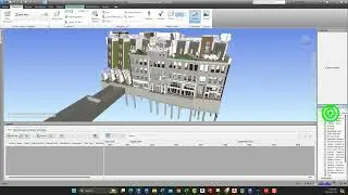 شرح برنامج navisworks وعمل فيديو يوضح مراحل بناء المشروع + تتباع التعارضات +4D+5D+3D