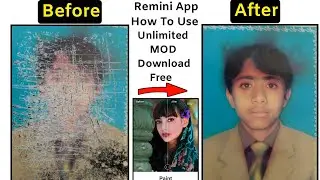Remini photo enhancer | Remini Video Enhancer | Remini Photo Enhancer Tutorial | Remini app