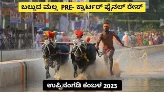 Balluda Malla Pre-Quarter Finals | Uppinangady Kambala 2023 | Namma Kambala