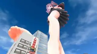 Mmd giantess | giant feet crush city | added better sound